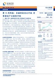 农林牧渔第15周周报：非瘟防控再次升级 有望推动产业转型升级