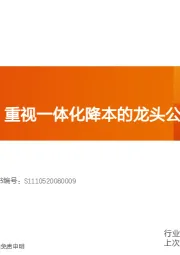 电气设备行业专题研究：锂电材料：重视一体化降本的龙头公司