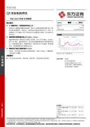 农业2021年第19周周报：Q1农业机构持仓