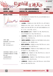 2021Q1血制品批签发数据跟踪：批签发同比下降，主要品种供给明显下滑