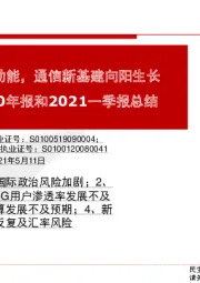 通信行业2020年报和2021一季报总结:数字底座中坚积蓄动能,通信新基建向阳生长