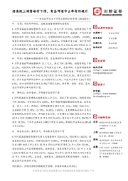 食品饮料行业4月线上数据分析专题:酒类线上销售略有下滑,青岛啤酒市占率有所提升