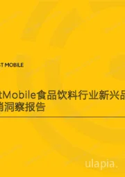 食品饮料行业新兴品牌数字化营销洞察报告