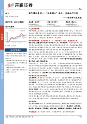 新材料行业周报-尾气催化系列一:“全面国六”临近,重柴执行几何