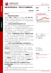 汽车行业：智能驾驶深度报告：仰望天空与脚踏实地