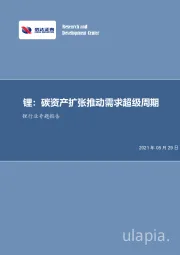 锂行业专题报告：锂：碳资产扩张推动需求超级周期