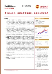 钛白粉行业专题报告：景气高点之后：短期或有窄幅涨价，长期行业将迎洗牌