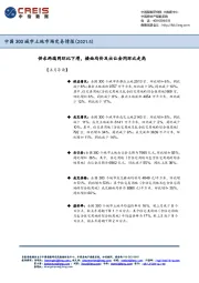房地产行业中国300城市土地市场交易情报:供求两端同环比下滑,楼面均价及出让金同环比走高