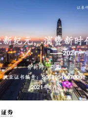 食品饮料行业2021年中投资策略：行业新纪元，消费新时代