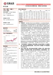 有色金属行业周报：欧洲电动车销量高增，锂精矿延续短缺