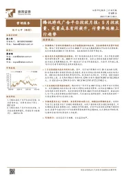 腾讯游戏广告平台投放月报：5月投放量、买量成本有所提升，付费率延续上行趋势