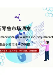 2021年中国医药新零售市场洞察