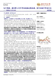 《周观点》系列0620:电子周报:看好第三代半导体战略发展机遇,重申加配半导体行业