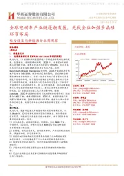 电力设备与新能源行业周观察:全球电动车产业链蓬勃发展,光伏企业加强多晶硅环节布局