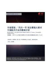 中国航天行业简报：市场简报，“天问一号”成功着陆火星对中国航天行业的影响分析