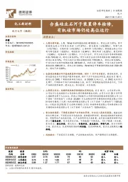 化工新材料行业周报：合盛硅业石河子装置停车检修，有机硅市场仍处高位运行