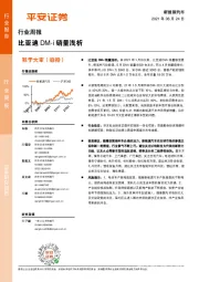 新能源汽车行业周报：比亚迪DM-i销量浅析