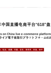 2021年中国直播电商平台“618”盘点