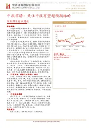 纺织服装行业周报：中报前瞻：关注中报有望超预期标的