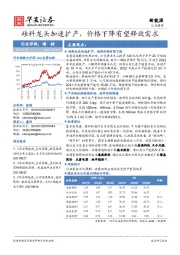 新能源行业周报：硅料龙头加速扩产，价格下降有望释放需求