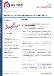 医药周报：2021年上半年白蛋白批签发同比下降28%，供需缺口持续扩大