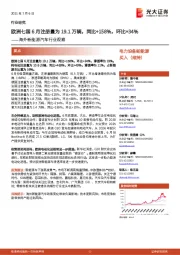 海外新能源汽车行业观察：欧洲七国6月注册量为19.1万辆，同比+158%，环比+34%