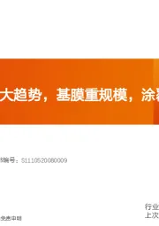 电气设备行业专题研究:隔膜:一体化大趋势,基膜重规模,涂覆膜重工艺、材料和专利