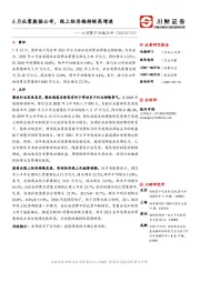 大消费产业链点评:6月社零数据公布,线上经济维持较高增速