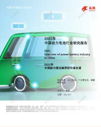 2021年中国动力电池行业研究报告