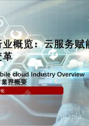 2021年中国汽车云行业概览：云服务赋能汽车数字化变革