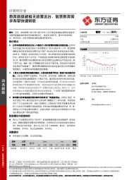 计算机行业：教育新基建相关政策出台，智慧教育需求有望快速释放