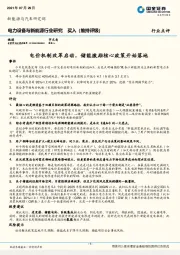 电力设备与新能源行业研究：电价机制改革启动，储能激励核心政策开始落地