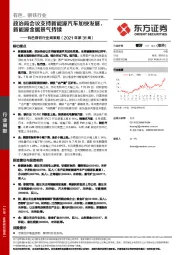 有色钢铁行业周策略（2021年第31周）：政治局会议支持新能源汽车加快发展，新能源金属景气持续