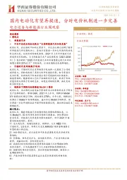 电力设备与新能源行业周观察:国内电动化有望再提速,分时电价机制进一步完善