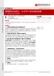 锂电行业点评报告：强强联合共成长，16亿平一体化项目启航