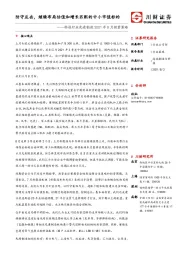 科技行业先进制造2021年8月投资策略：防守反击，继续布局估值和增长匹配的中小市值标