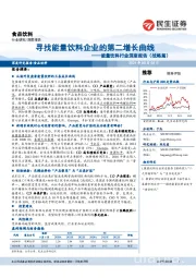 能量饮料行业深度报告(战略篇):寻找能量饮料企业的第二增长曲线