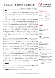 新能源行业动态点评：拐点已至，美国电动化进程加速