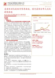 电力设备与新能源行业周观察：美国电动化进程有望再提速，国内屋顶分布式光伏持续推进