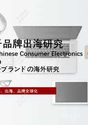 2021年中国消费电子品牌出海研究