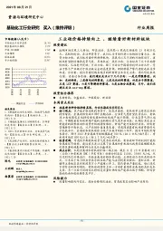 基础化工行业研究：工业硅价格持续向上，继续看好新材料板块