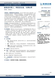 有色金属行业跟踪周报:继续看好稀土、新能源金属、电解铝等