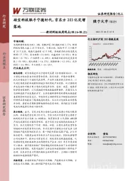 新材料板块周观点：硅宝科技联手宁德时代，京东方203亿定增落地