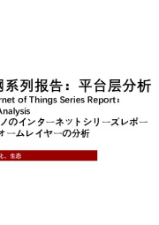 2021年中国物联网系列报告：平台层分析