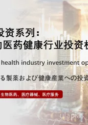 2021年医药投资系列：后疫情时代的医药健康行业投资机遇