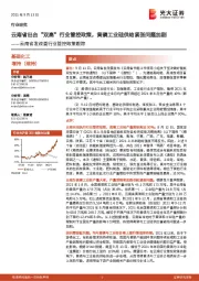 基础化工：云南省发改委行业管控政策跟踪：云南省出台“双高”行业管控政策，黄磷工业硅供给紧张问题加剧