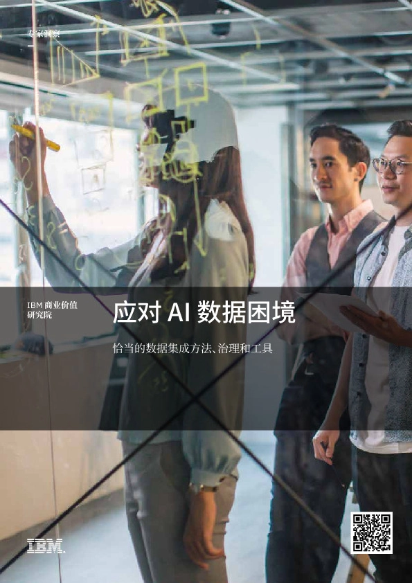 人工智能：应对AI数据困境：恰当的数据集成方法、治理和工具