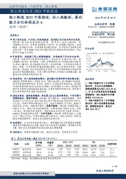 轻工制造2021中报综述：收入端靓丽，盈利能力分化体现龙头α