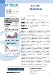 军工行业周报：调整后或现配置良机