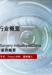 2021年中国近视手术行业概览
